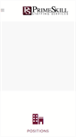 Mobile Screenshot of primeskillstaffing.com
